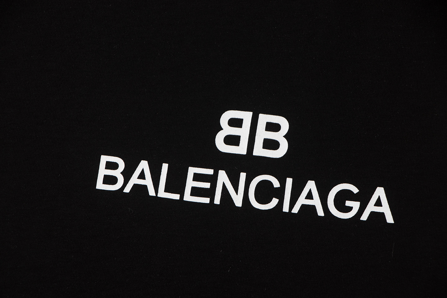 高版本BALENCIAGA/巴黎世家 喷墨字母印花短袖T恤
