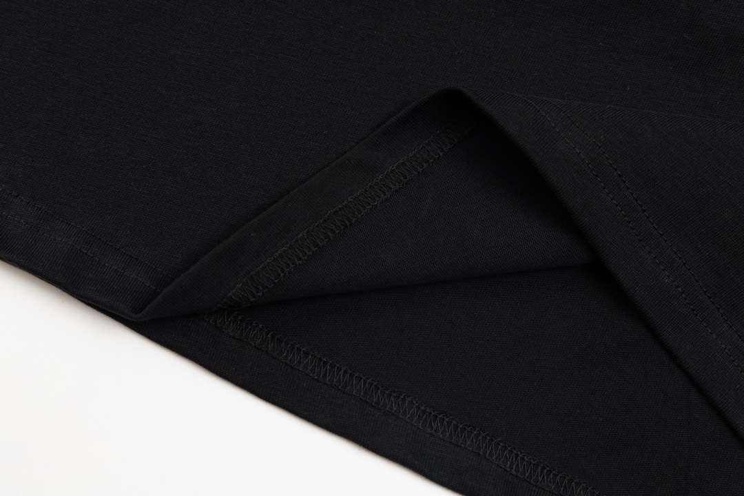 高版本Chrome Hearts克罗心 刺绣皮标马蹄十字短袖