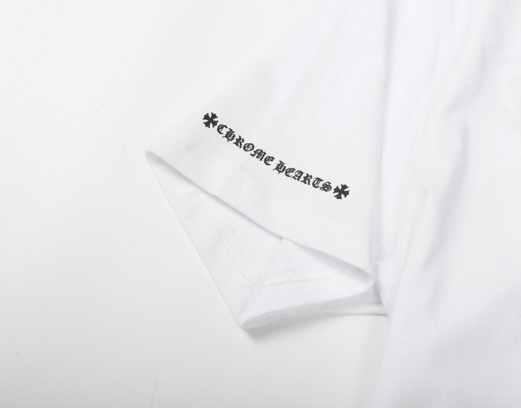 高版本Chrome Hearts克罗心 St Barth限定款梵文字母短袖