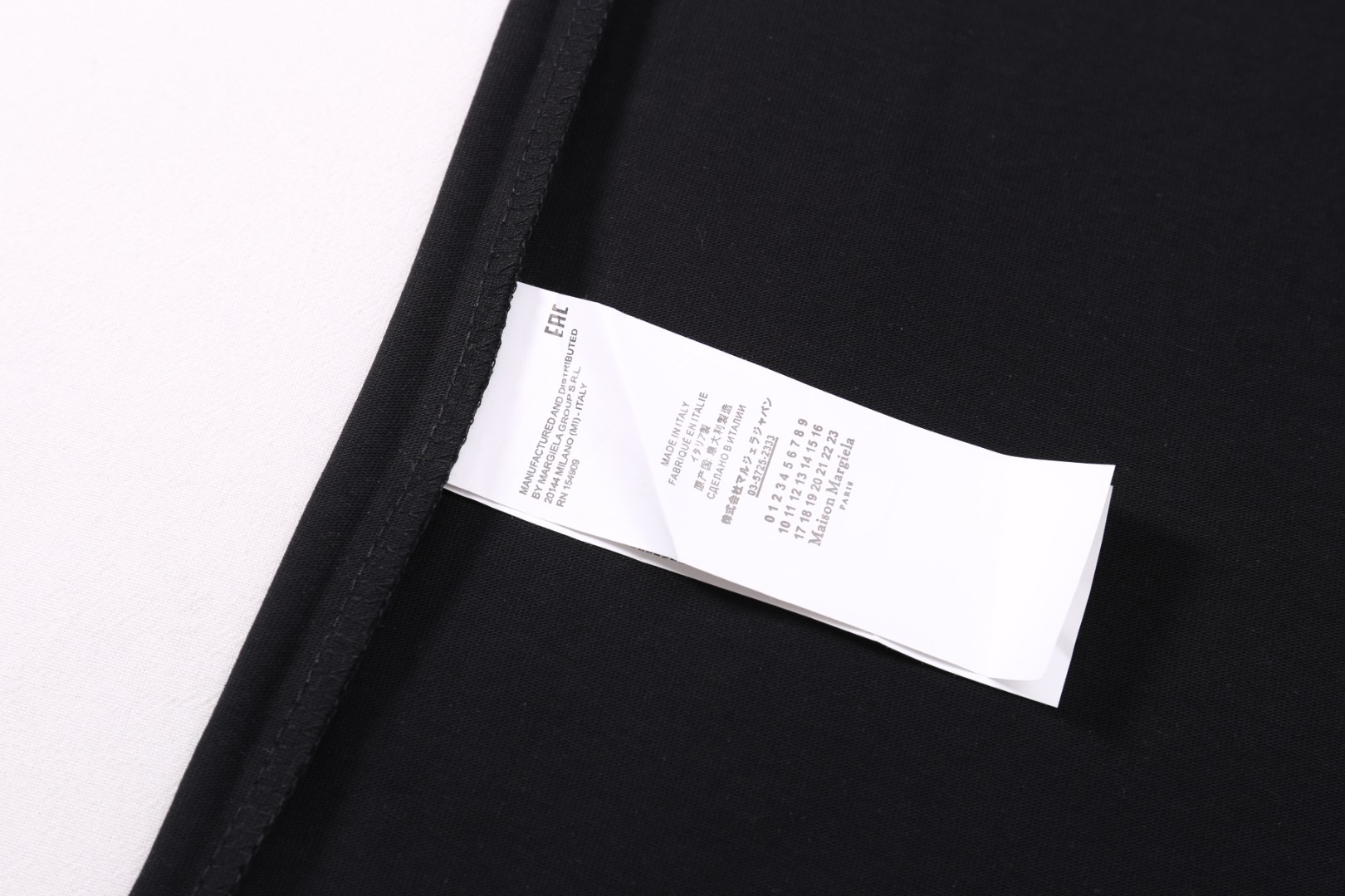 高版本MaisonMargiela/马吉拉 x Tommy Cash联名款刺绣字母短袖