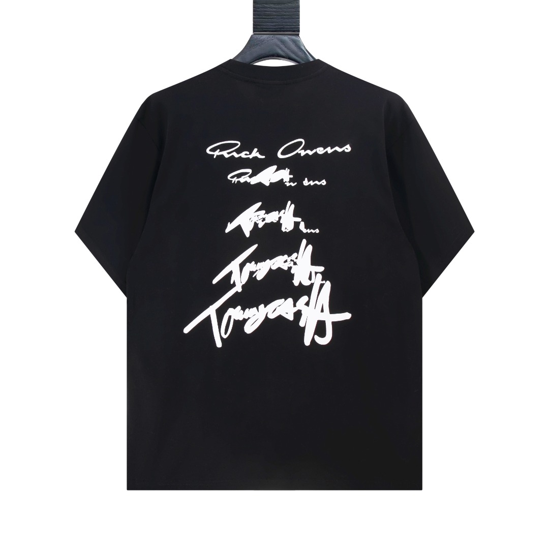 高版本MaisonMargiela/马吉拉 x Tommy Cash联名款刺绣字母短袖