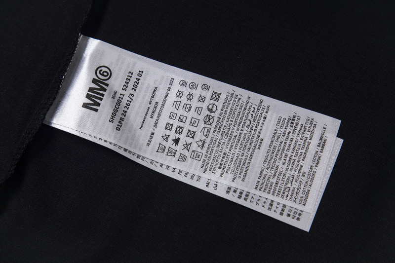 高版本MaisonMargiela/马吉拉 重影刺绣数字短袖-Chinese UA Cheap High Quatity Brand Clothes Bags handbags Sneakers wholesale wholesaler seller from China Factory suppliers Fashion Clothing Shoes best Quality Beautiful Price 高版本MaisonMargiela/马吉拉 重影刺绣数字短袖