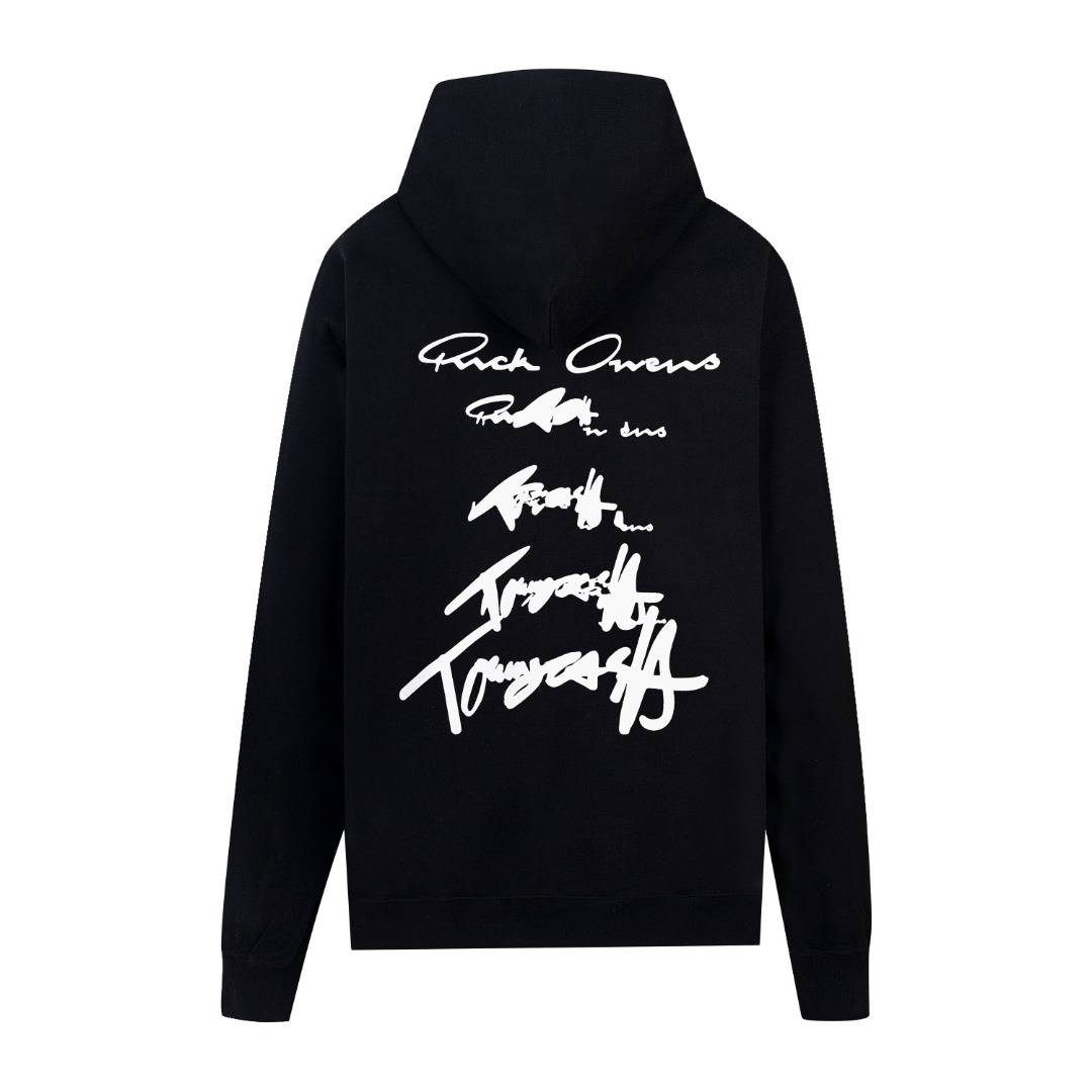 高版本MaisonMargiela/马吉拉 x Tommy Cash联名款刺绣字母连帽卫衣