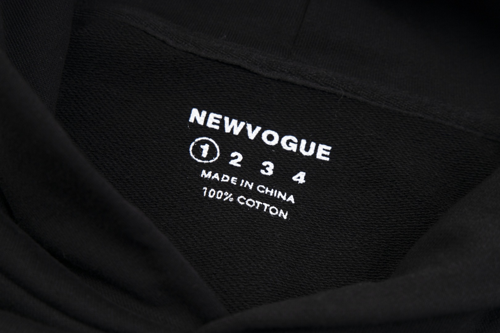 高版本MaisonMargiela/马吉拉 重影数字印花连帽卫衣