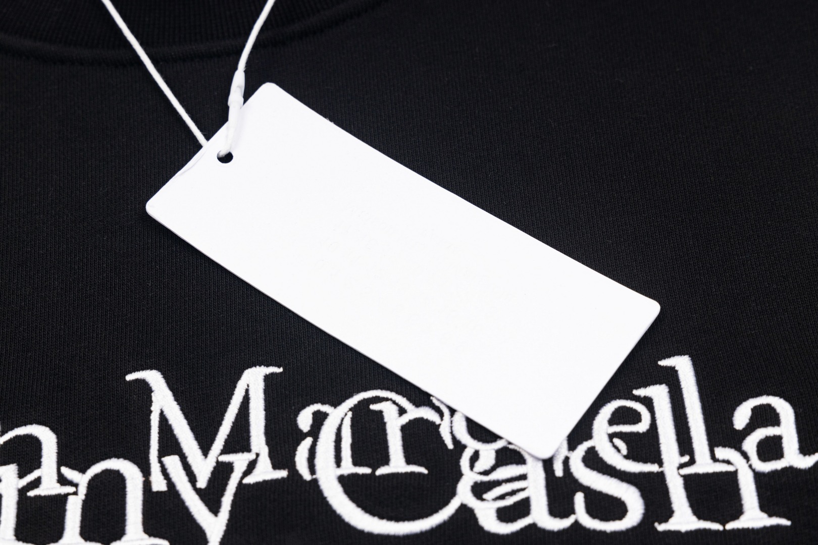 高版本MaisonMargiela/马吉拉 x Tommy Cash联名刺绣字母圆领卫衣