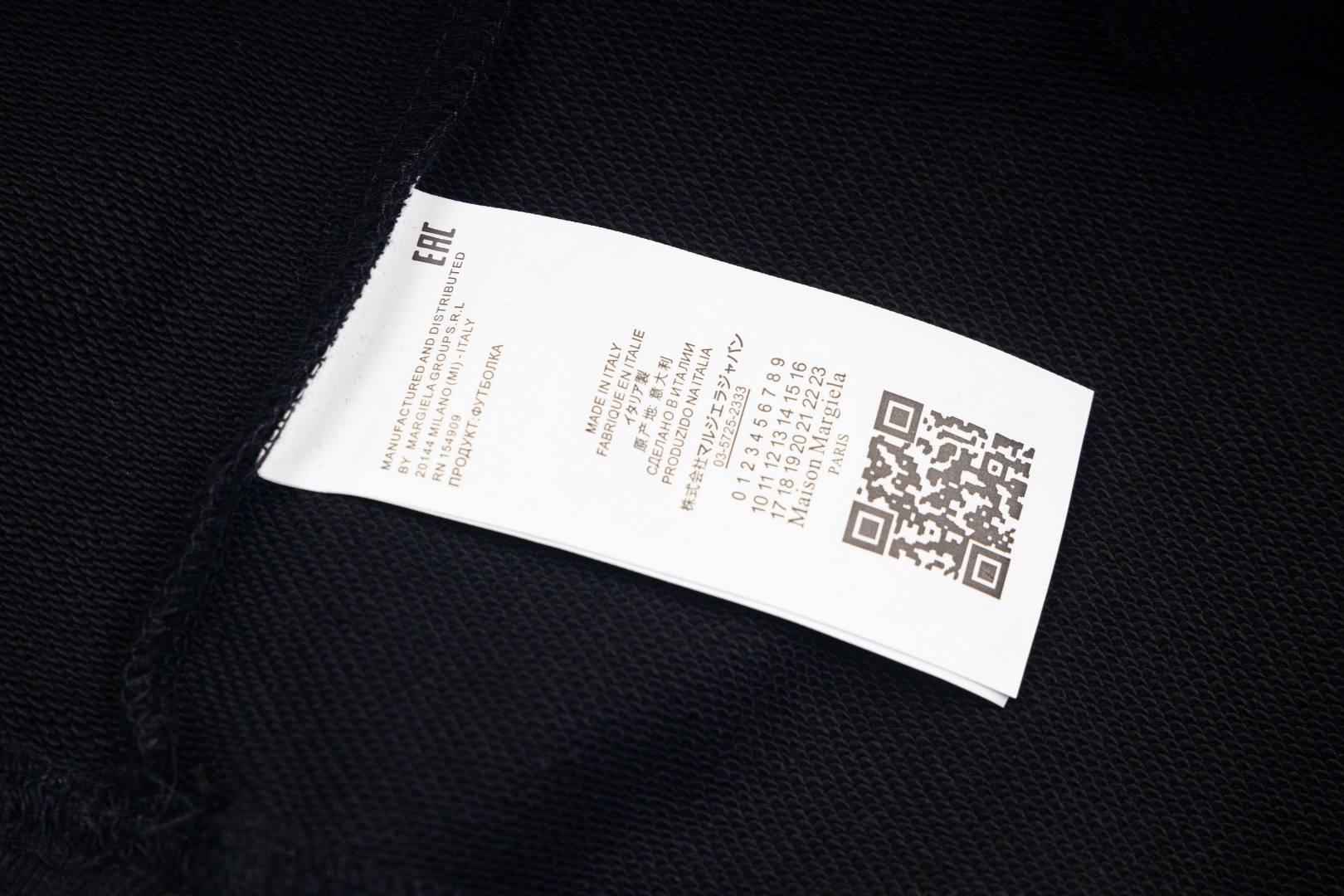 高版本MaisonMargiela/马吉拉 x Tommy Cash联名刺绣字母圆领卫衣