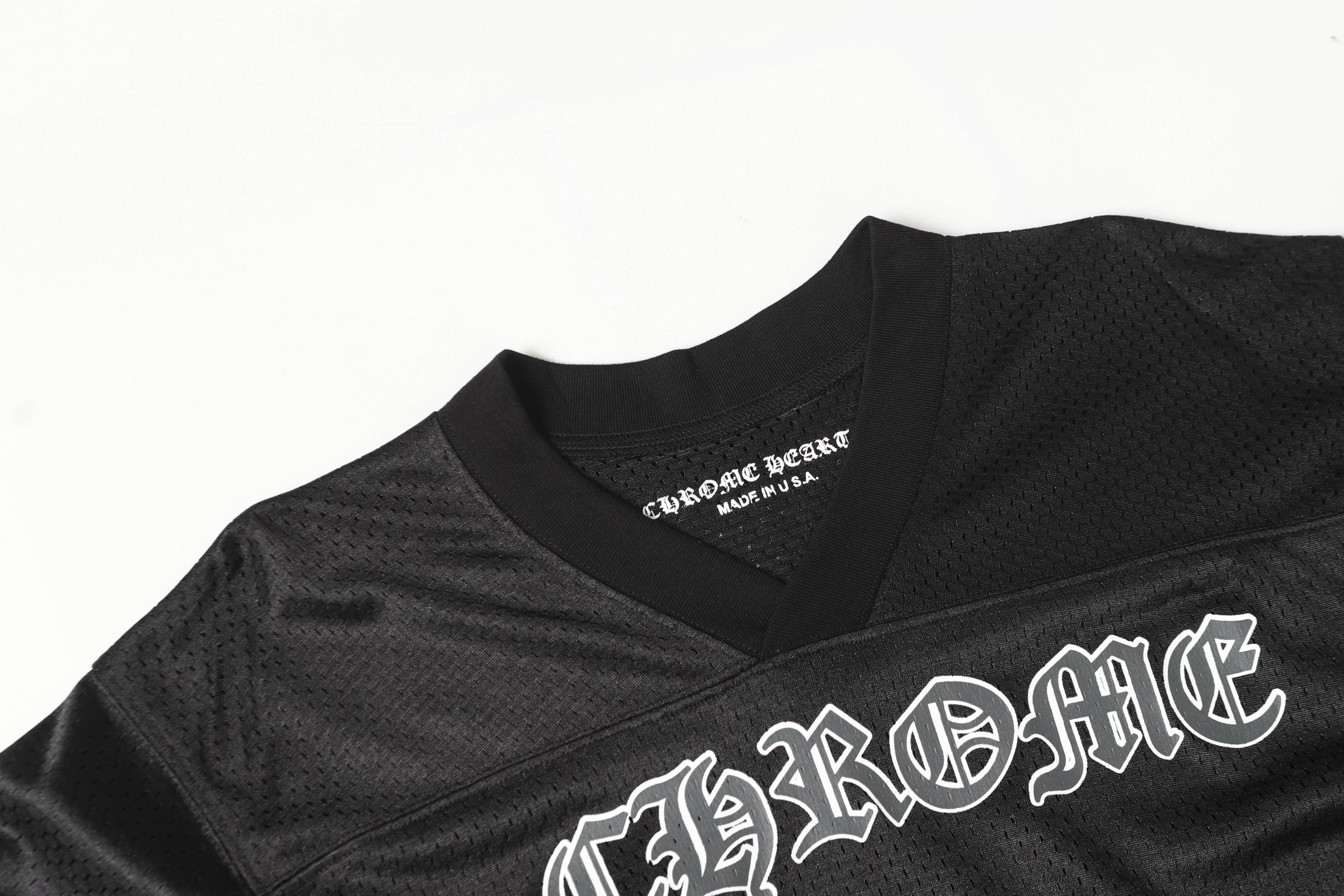 最高版本Chrome Hearts克罗心 梵文网眼冰球服长袖-Chinese UA Cheap High Quatity Brand Clothes Bags handbags Sneakers wholesale wholesaler seller from China Factory suppliers Fashion Clothing Shoes best Quality Beautiful Price 最高版本Chrome Hearts克罗心 梵文网眼冰球服长袖