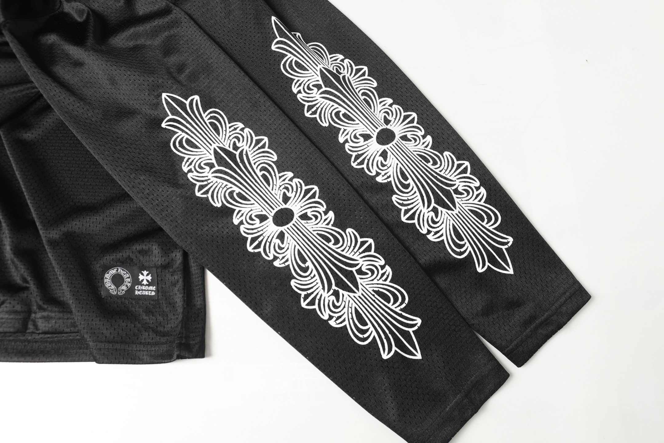 最高版本Chrome Hearts克罗心 梵文网眼冰球服长袖-Chinese UA Cheap High Quatity Brand Clothes Bags handbags Sneakers wholesale wholesaler seller from China Factory suppliers Fashion Clothing Shoes best Quality Beautiful Price 最高版本Chrome Hearts克罗心 梵文网眼冰球服长袖