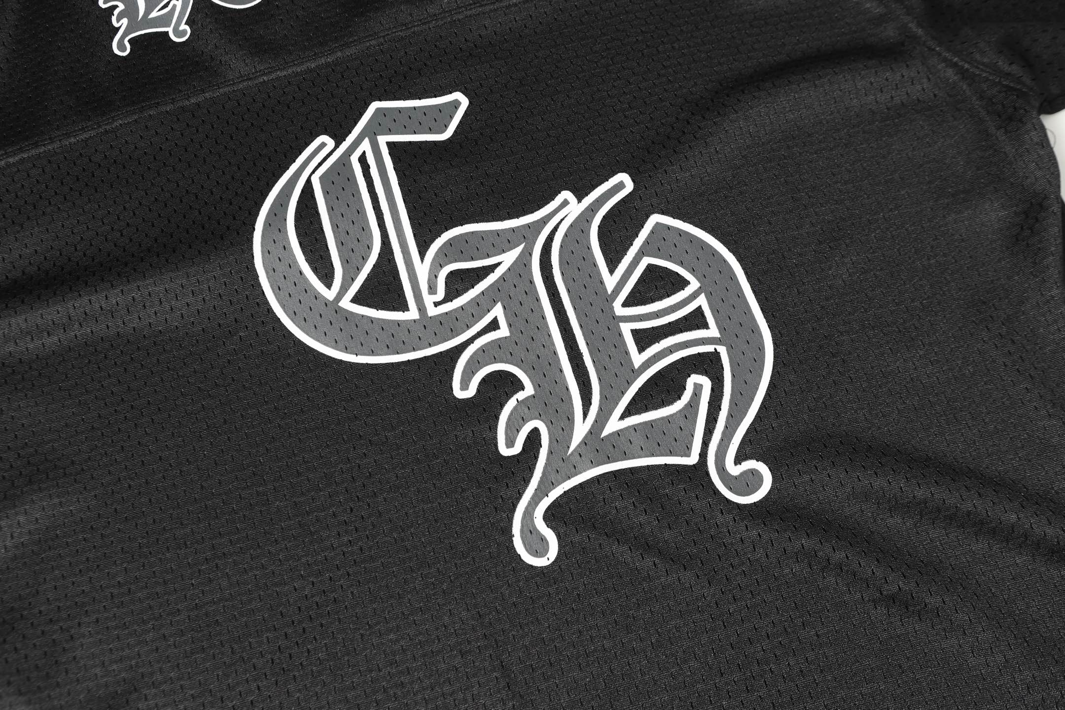 最高版本Chrome Hearts克罗心 梵文网眼冰球服长袖-Chinese UA Cheap High Quatity Brand Clothes Bags handbags Sneakers wholesale wholesaler seller from China Factory suppliers Fashion Clothing Shoes best Quality Beautiful Price 最高版本Chrome Hearts克罗心 梵文网眼冰球服长袖