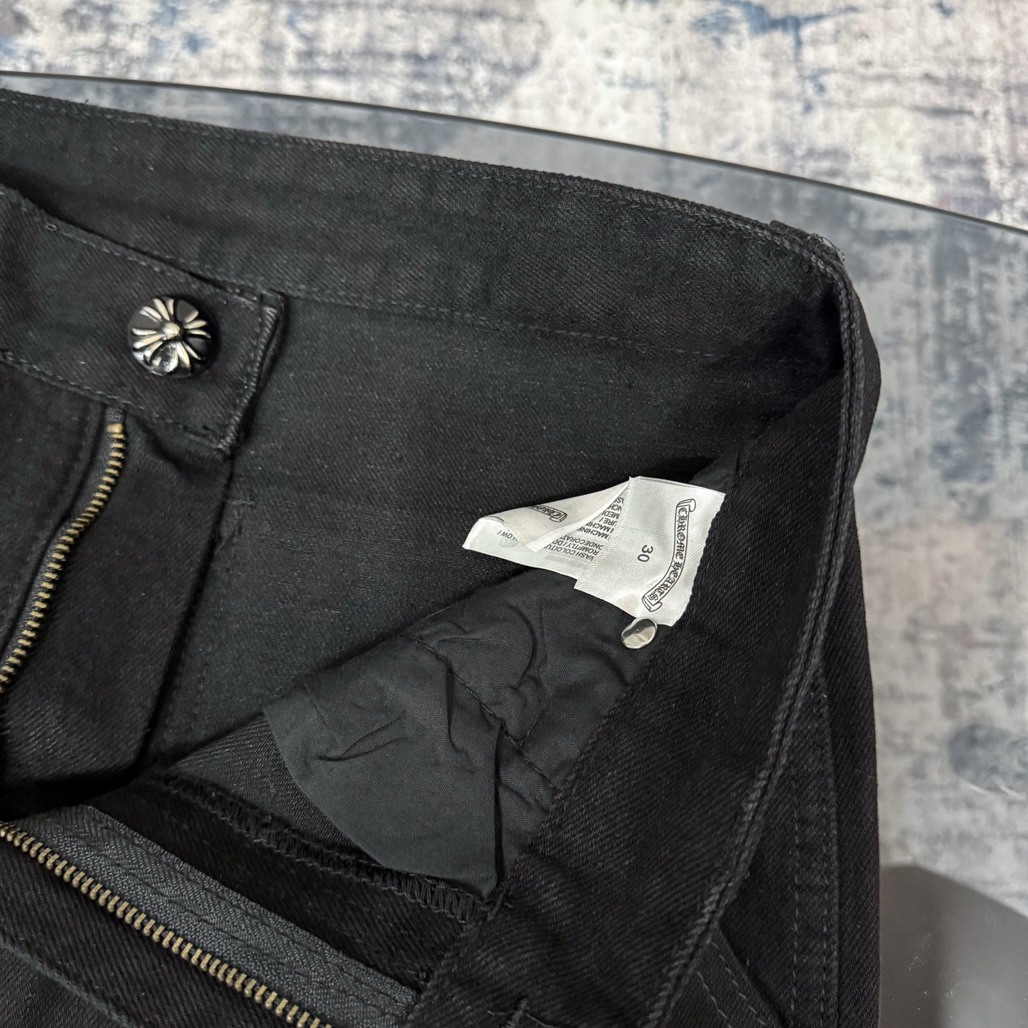 高版本Chrome hearts 克罗心 SexRecords系列涂鸦伐木裤牛仔裤-Chinese UA Cheap High Quatity Brand Clothes Bags handbags Sneakers wholesale wholesaler seller from China Factory suppliers Fashion Clothing Shoes best Quality Beautiful Price 高版本Chrome hearts 克罗心 SexRecords系列涂鸦伐木裤牛仔裤