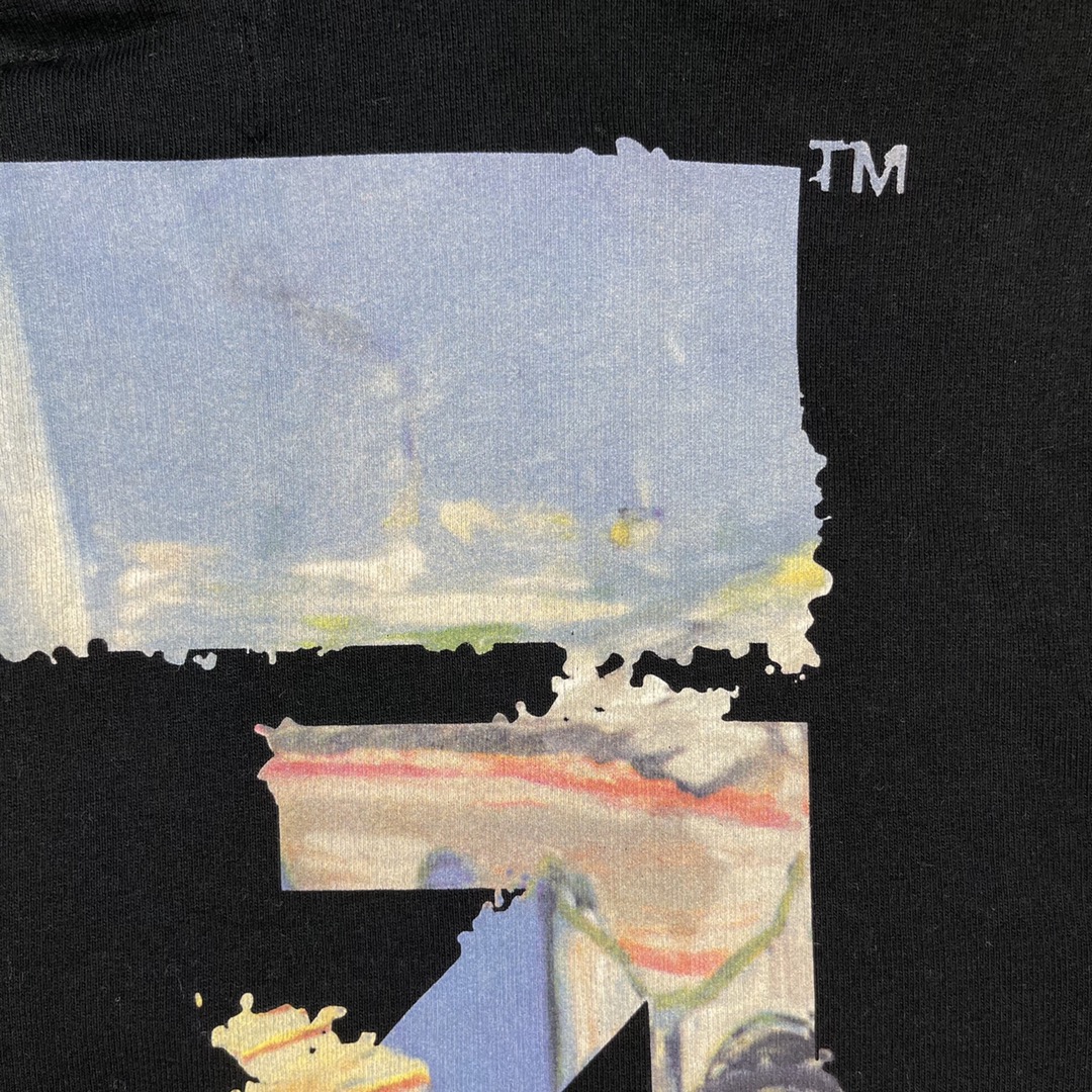 高版本OFF-WHITE C/O VIRGIL ABLOH 19ss莫奈油画箭头印花开衫外套-Chinese UA Cheap High Quatity Brand Clothes Bags handbags Sneakers wholesale wholesaler seller from China Factory suppliers Fashion Clothing Shoes best Quality Beautiful Price 高版本OFF-WHITE C/O VIRGIL ABLOH 19ss莫奈油画箭头印花开衫外套