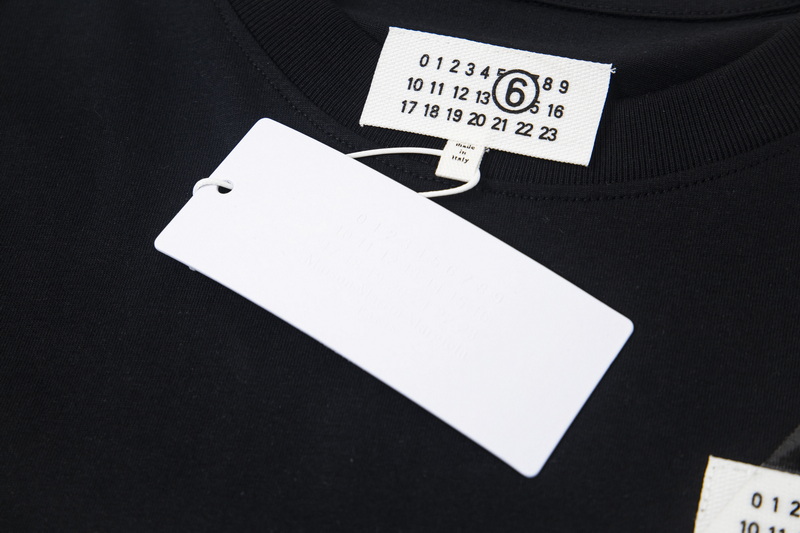 高版本MaisonMargiela/马吉拉 胶带数字标签印花短袖