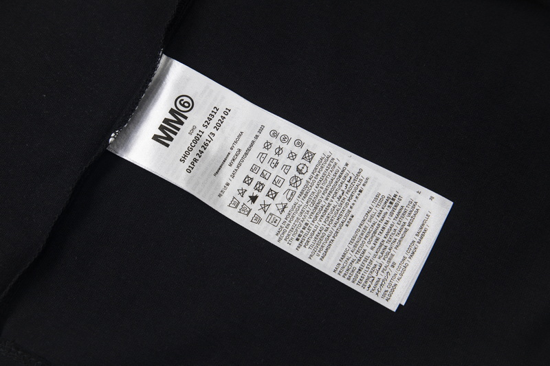 高版本MaisonMargiela/马吉拉 胶带数字标签印花短袖