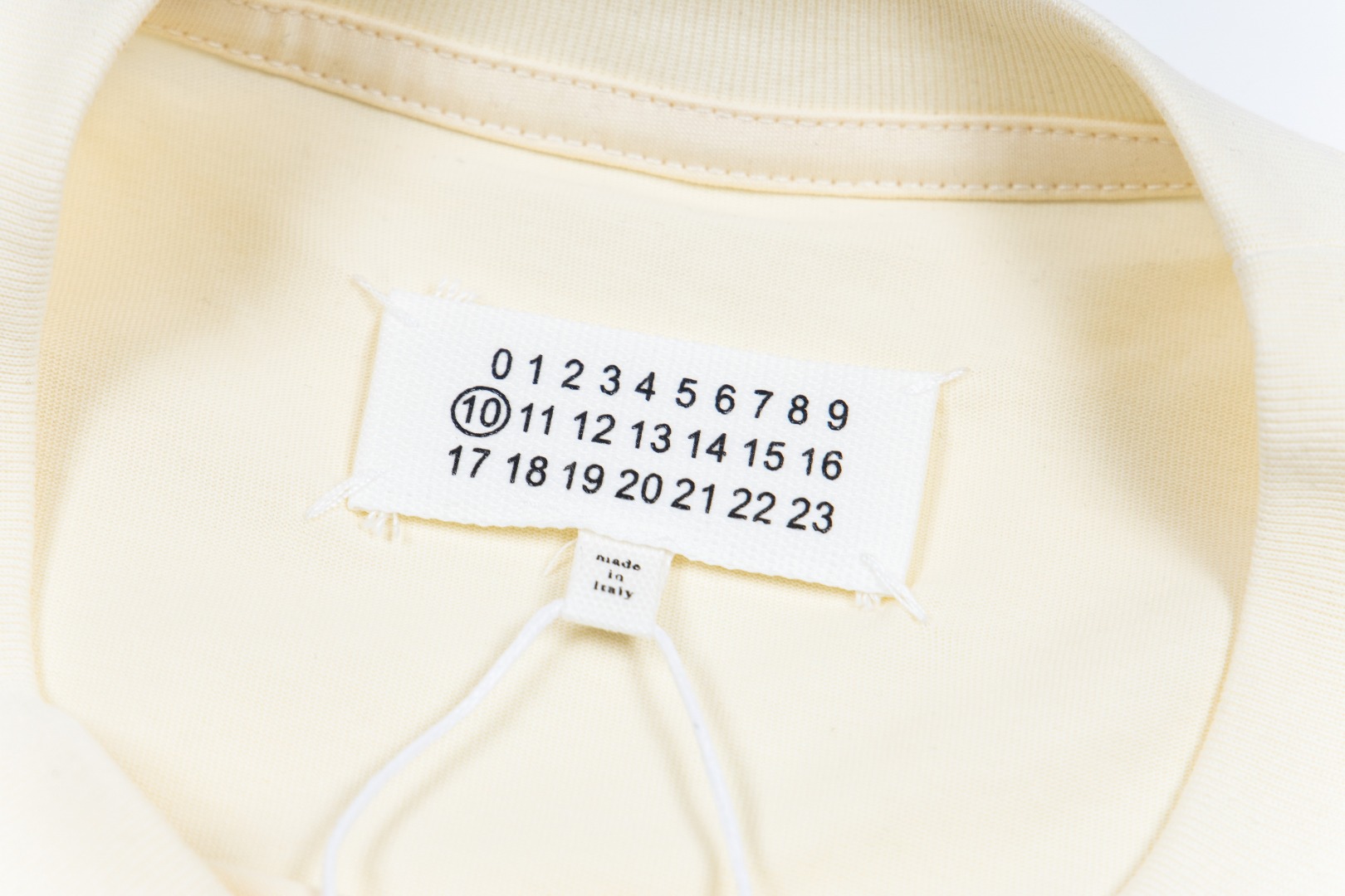 高版本MaisonMargiela/马吉拉 方框数字印花短袖