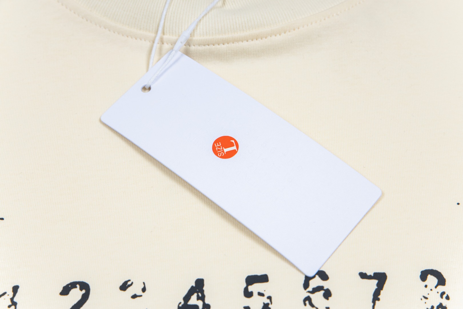 高版本MaisonMargiela/马吉拉 方框数字印花短袖