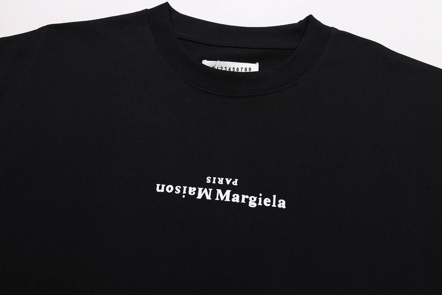 高版本MaisonMargiela/马吉拉 反印字母印花短袖