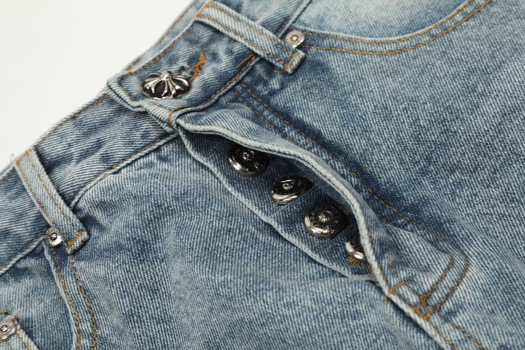 高版本Chrome hearts 克罗心 SexRecords系列展会限定牛王牛仔裤