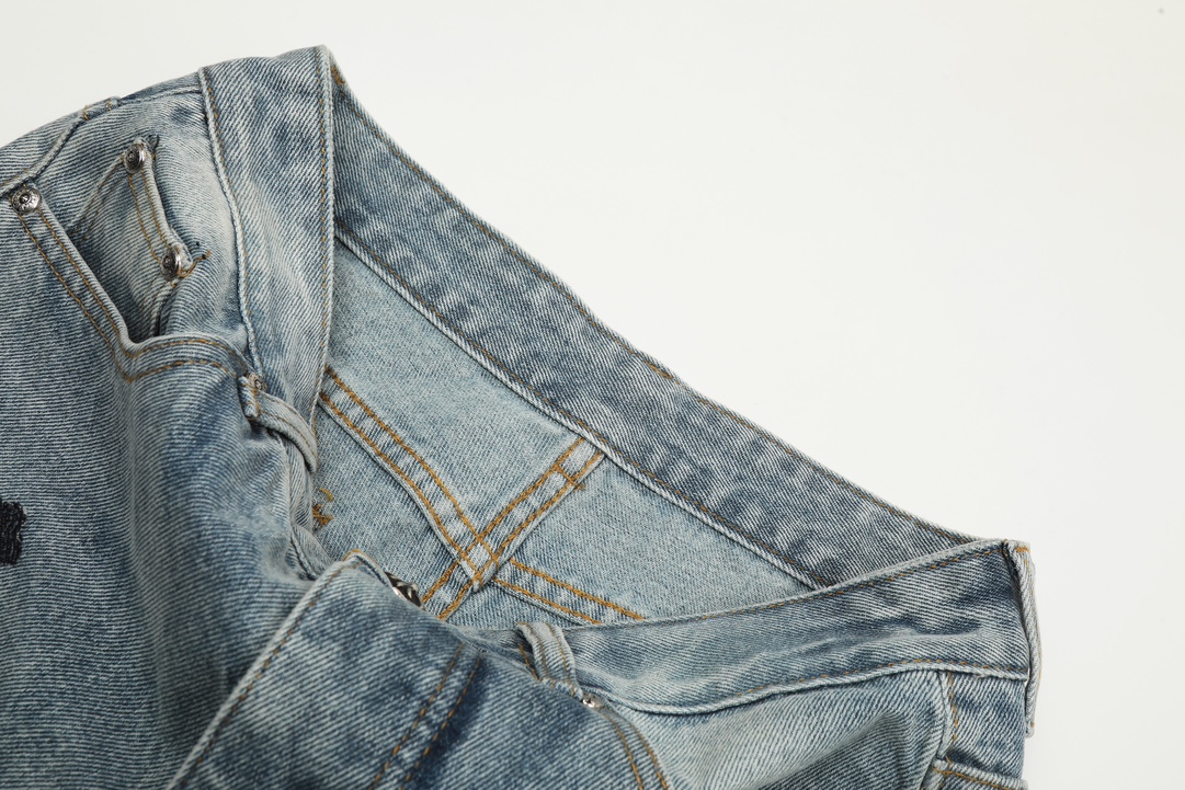 高版本Chrome hearts 克罗心 SexRecords系列展会限定牛王牛仔裤