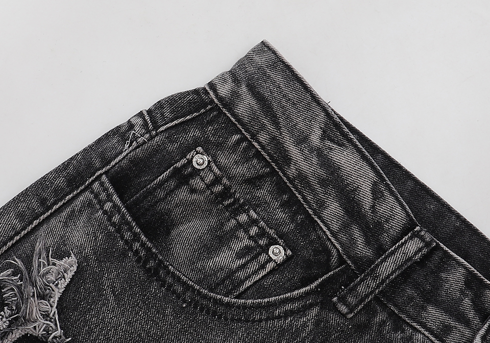 高版本Chrome Hearts 克罗心 磨毛十字水洗牛仔裤-Chinese UA Cheap High Quatity Brand Clothes Bags handbags Sneakers wholesale wholesaler seller from China Factory suppliers Fashion Clothing Shoes best Quality Beautiful Price 高版本Chrome Hearts 克罗心 磨毛十字水洗牛仔裤