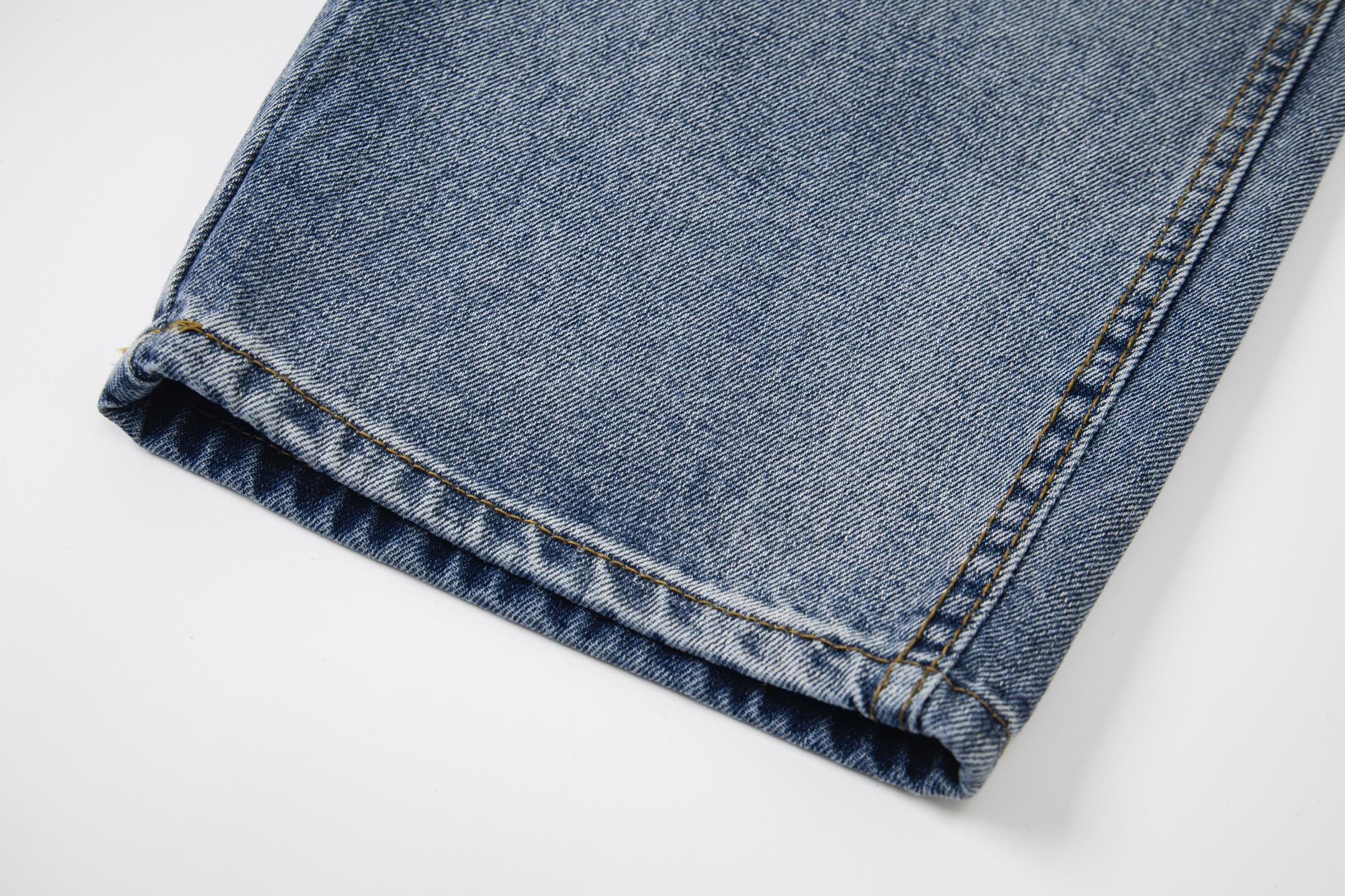 高版本Chrome hearts克罗心 皮标十字伐木裤牛仔裤-Chinese UA Cheap High Quatity Brand Clothes Bags handbags Sneakers wholesale wholesaler seller from China Factory suppliers Fashion Clothing Shoes best Quality Beautiful Price 高版本Chrome hearts克罗心 皮标十字伐木裤牛仔裤