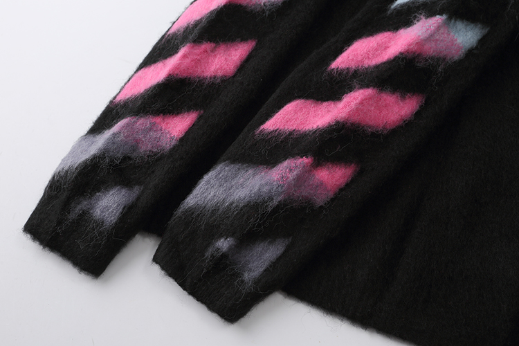 高版本OFF-WHITE 渐变箭头针织马海毛衣-Chinese UA Cheap High Quatity Brand Clothes Bags handbags Sneakers wholesale wholesaler seller from China Factory suppliers Fashion Clothing Shoes best Quality Beautiful Price 高版本OFF-WHITE 渐变箭头针织马海毛衣