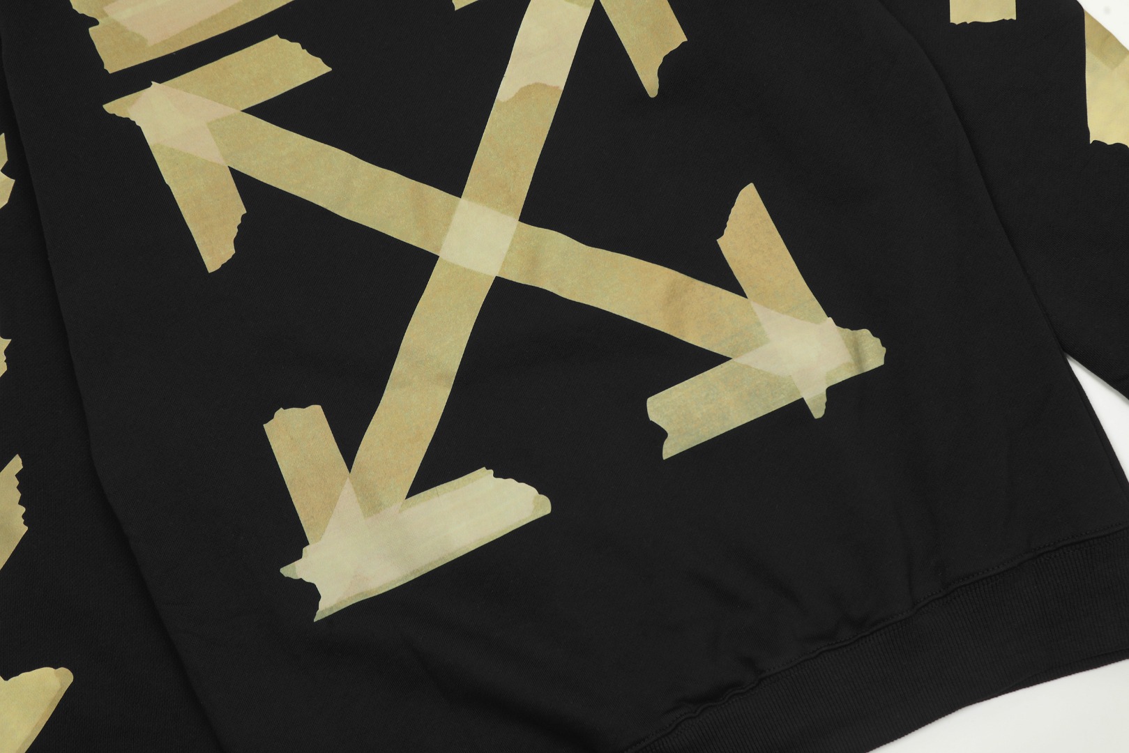 高版本OFF-WHITE C/O VIRGIL ABLOH 胶带箭头印花连帽卫衣-Chinese UA Cheap High Quatity Brand Clothes Bags handbags Sneakers wholesale wholesaler seller from China Factory suppliers Fashion Clothing Shoes best Quality Beautiful Price 高版本OFF-WHITE C/O VIRGIL ABLOH 胶带箭头印花连帽卫衣