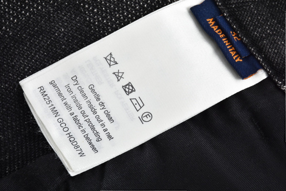 Louis Vuitton路易威登 马赛克棋盘格牛仔裤