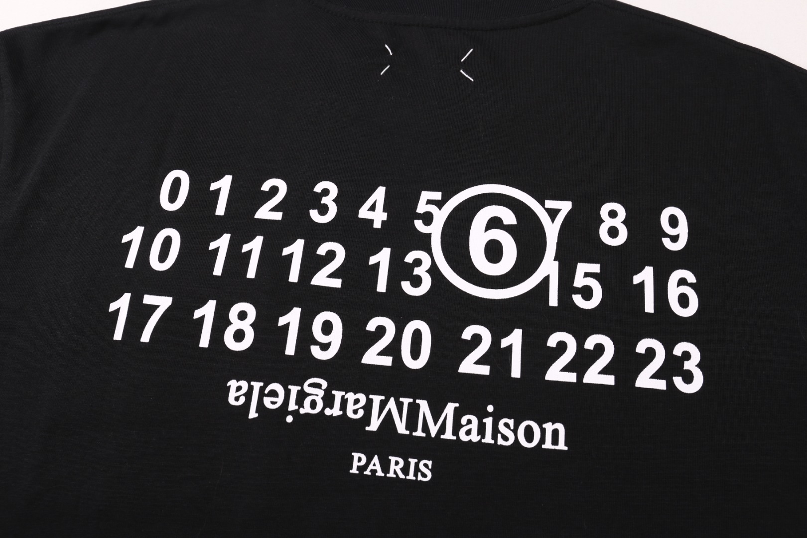 高版本MaisonMargiela/马吉拉 数字印花短袖-Chinese UA Cheap High Quatity Brand Clothes Bags handbags Sneakers wholesale wholesaler seller from China Factory suppliers Fashion Clothing Shoes best Quality Beautiful Price 高版本MaisonMargiela/马吉拉 数字印花短袖