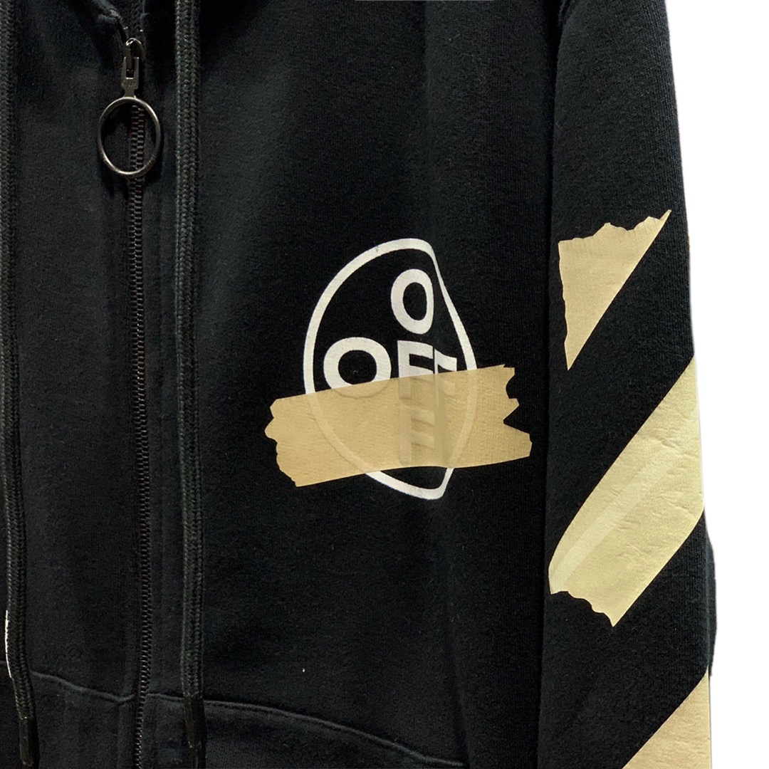 高版本OFF-WHITE C/O VIRGIL ABLOH 胶带箭头印花开衫外套-Chinese UA Cheap High Quatity Brand Clothes Bags handbags Sneakers wholesale wholesaler seller from China Factory suppliers Fashion Clothing Shoes best Quality Beautiful Price 高版本OFF-WHITE C/O VIRGIL ABLOH 胶带箭头印花开衫外套