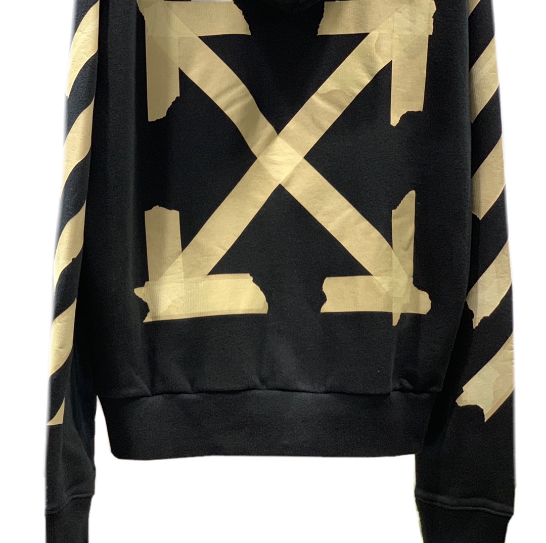 高版本OFF-WHITE C/O VIRGIL ABLOH 胶带箭头印花开衫外套-Chinese UA Cheap High Quatity Brand Clothes Bags handbags Sneakers wholesale wholesaler seller from China Factory suppliers Fashion Clothing Shoes best Quality Beautiful Price 高版本OFF-WHITE C/O VIRGIL ABLOH 胶带箭头印花开衫外套