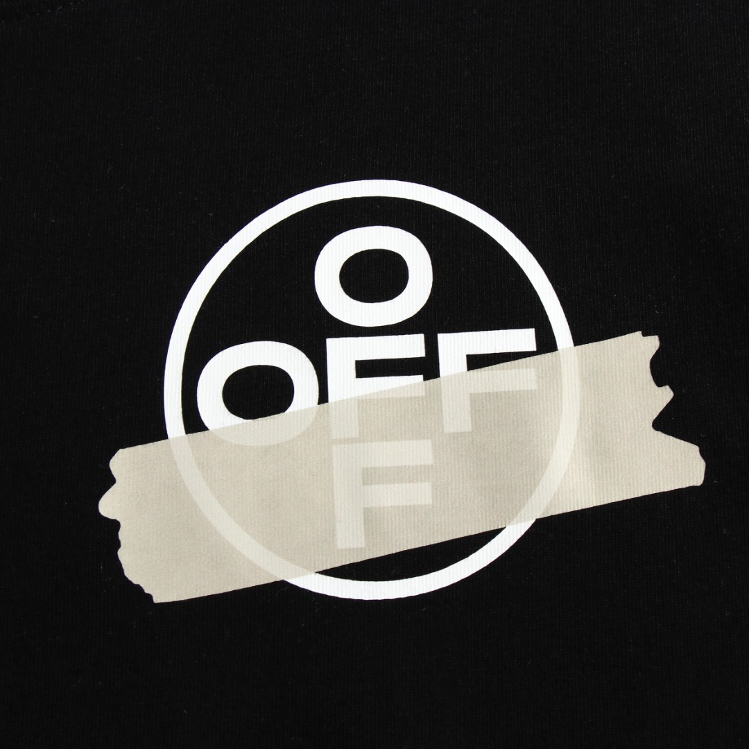 高版本OFF-WHITE 20SS黄色胶带箭头款短袖T恤 高版本OFF-WHITE 20SS黄色胶带箭头款短袖T恤