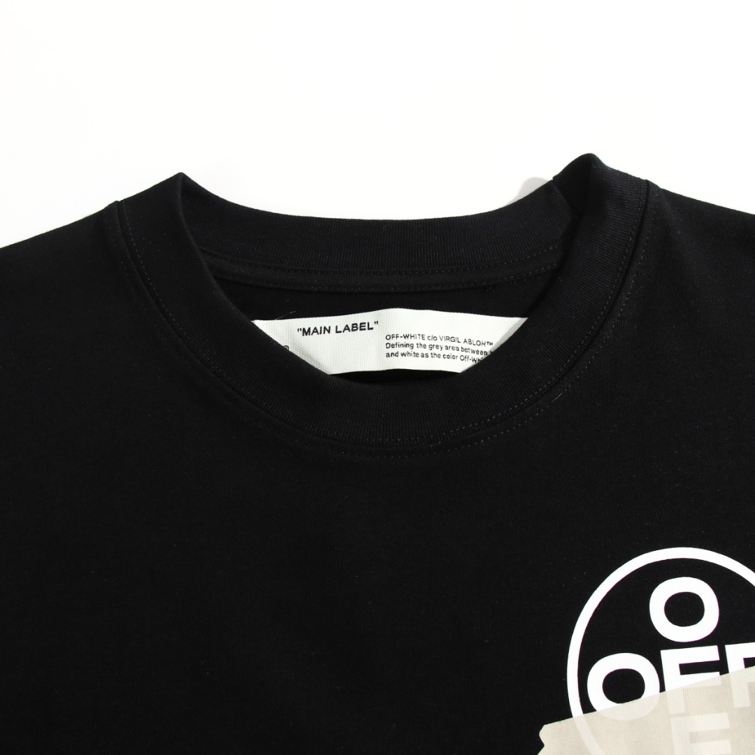 高版本OFF-WHITE 20SS黄色胶带箭头款短袖T恤 高版本OFF-WHITE 20SS黄色胶带箭头款短袖T恤