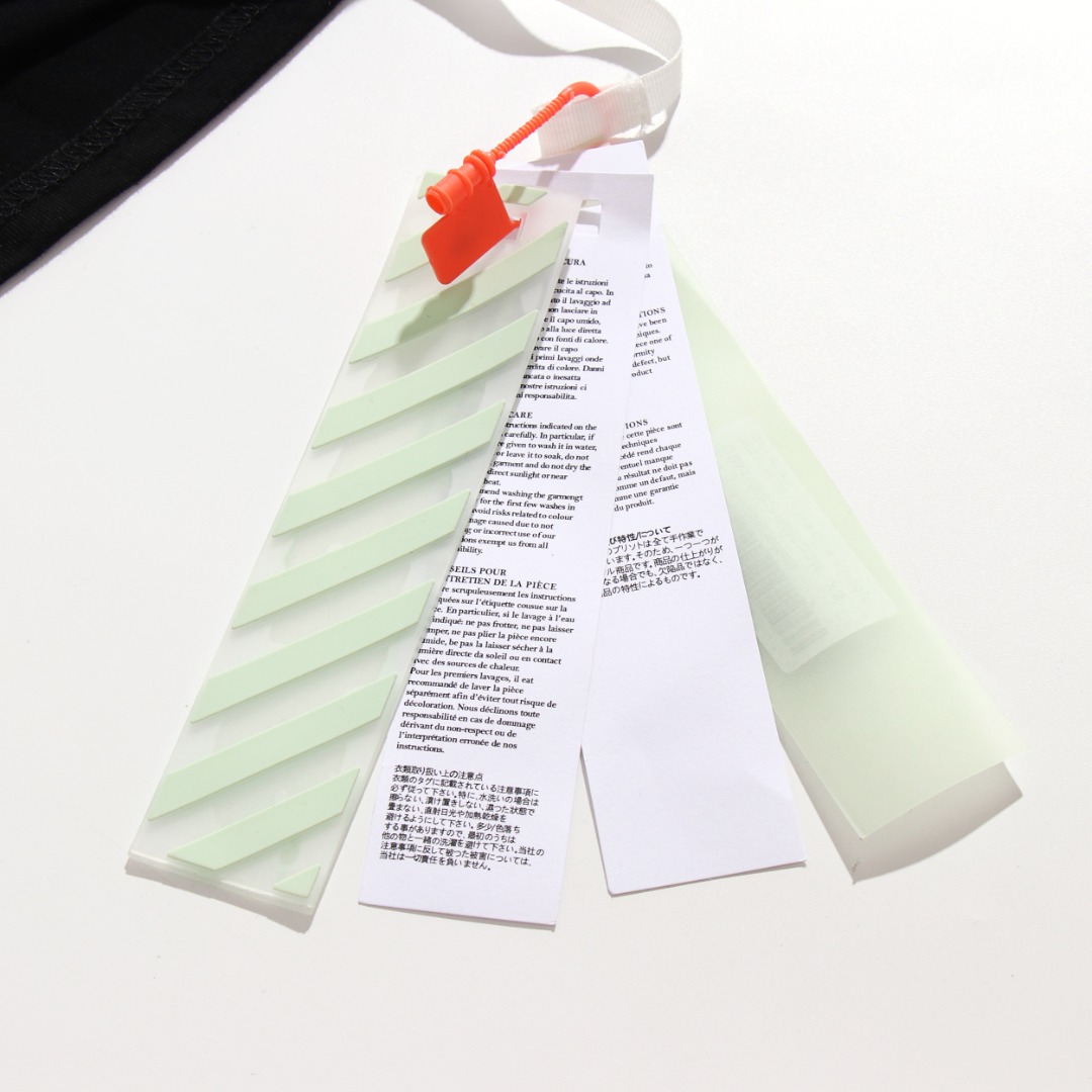 高版本OFF-WHITE 20SS黄色胶带箭头款短袖T恤 高版本OFF-WHITE 20SS黄色胶带箭头款短袖T恤