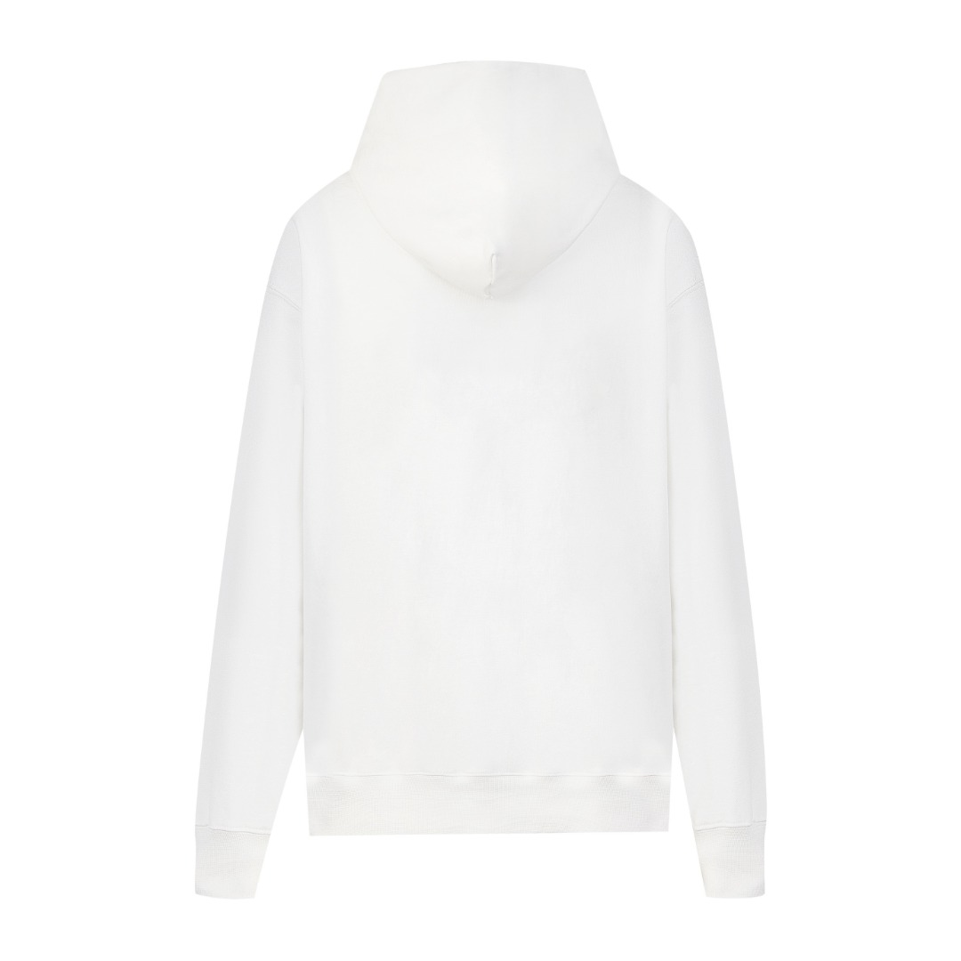高版本MaisonMargiela/马吉拉 刺绣数字字母连帽卫衣