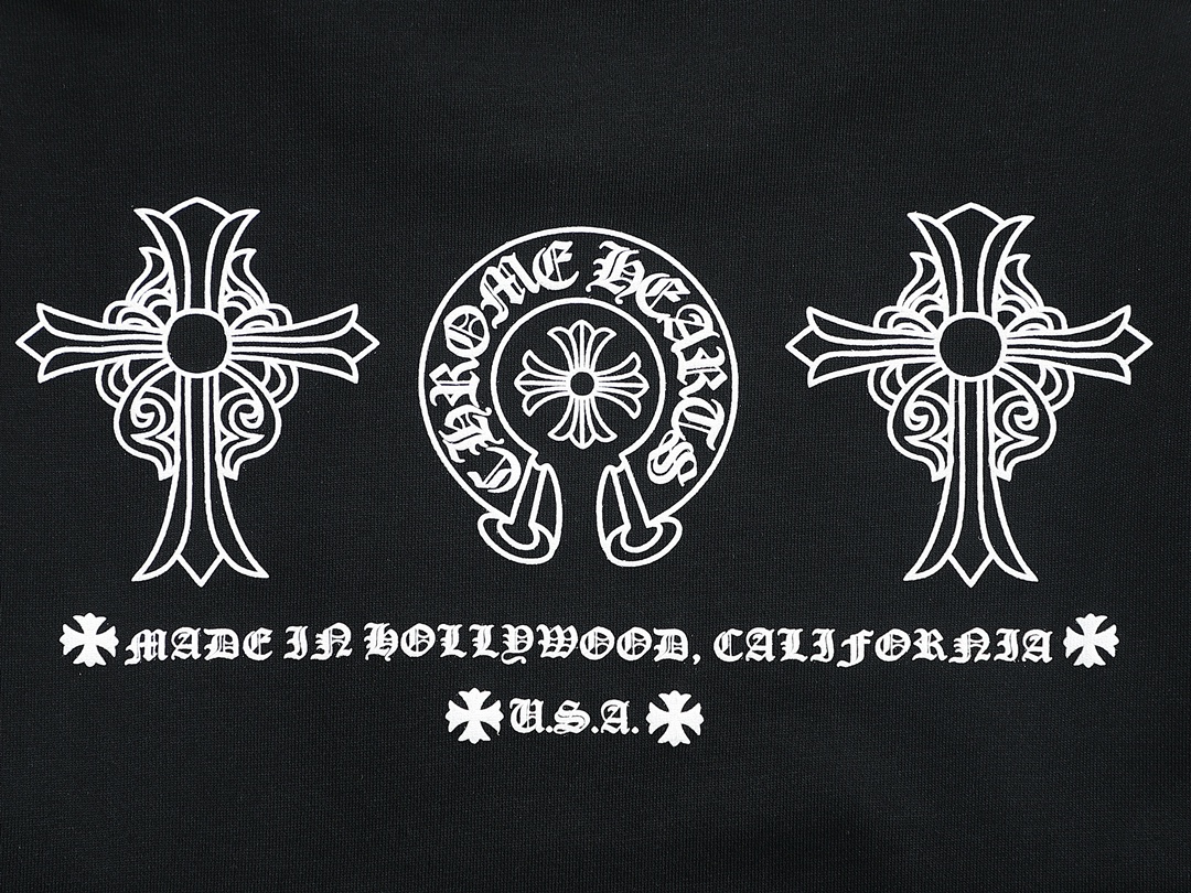 高版本Chrome hearts克罗心 马蹄印花连帽卫衣 高版本Chrome hearts克罗心 马蹄印花连帽卫衣