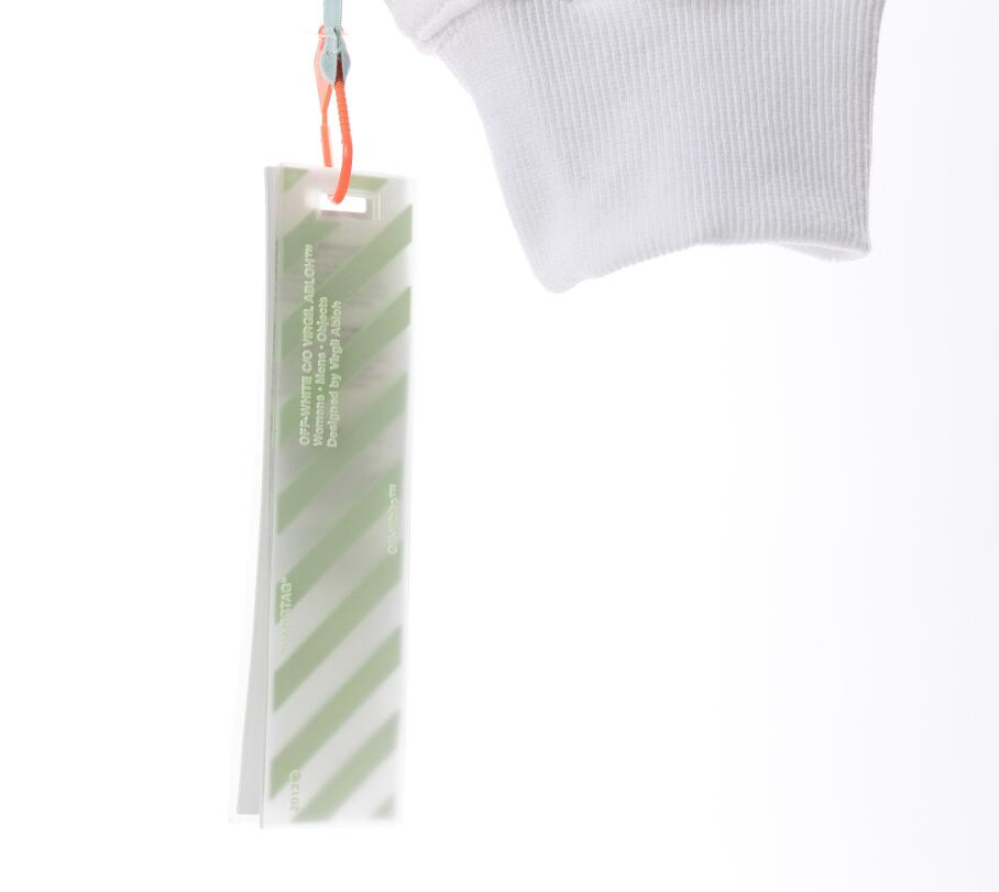 高版本OFF-WHITE C/O VIRGIL ABLOH 胶带箭头印花圆领卫衣 高版本OFF-WHITE C/O VIRGIL ABLOH 胶带箭头印花圆领卫衣