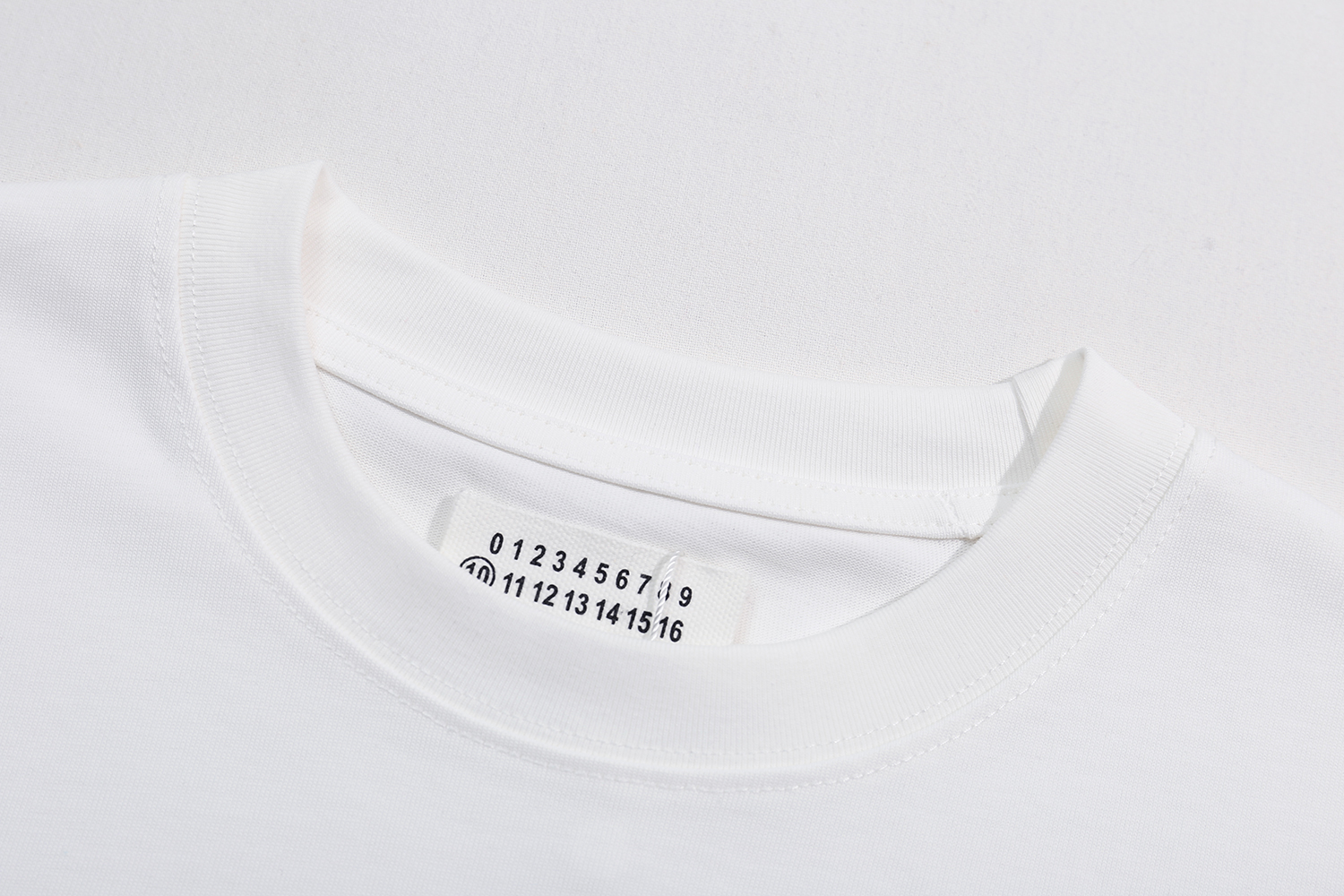 高版本MaisonMargiela/马吉拉 MM6发泡数字印花短袖