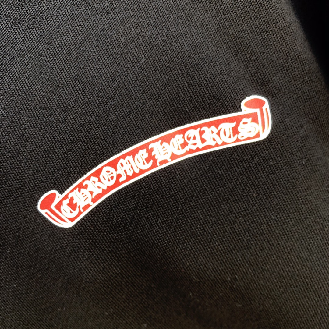 高版本Chrome hearts克罗心 mattyboy联名赛车元素印花连帽卫衣