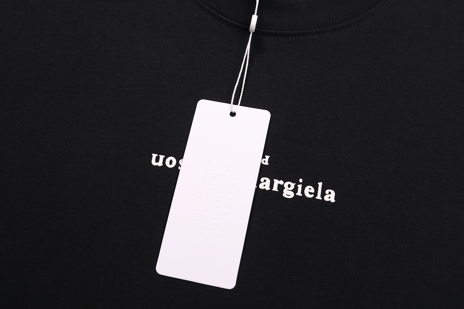 高版本MaisonMargiela/马吉拉 反印字母印花短袖