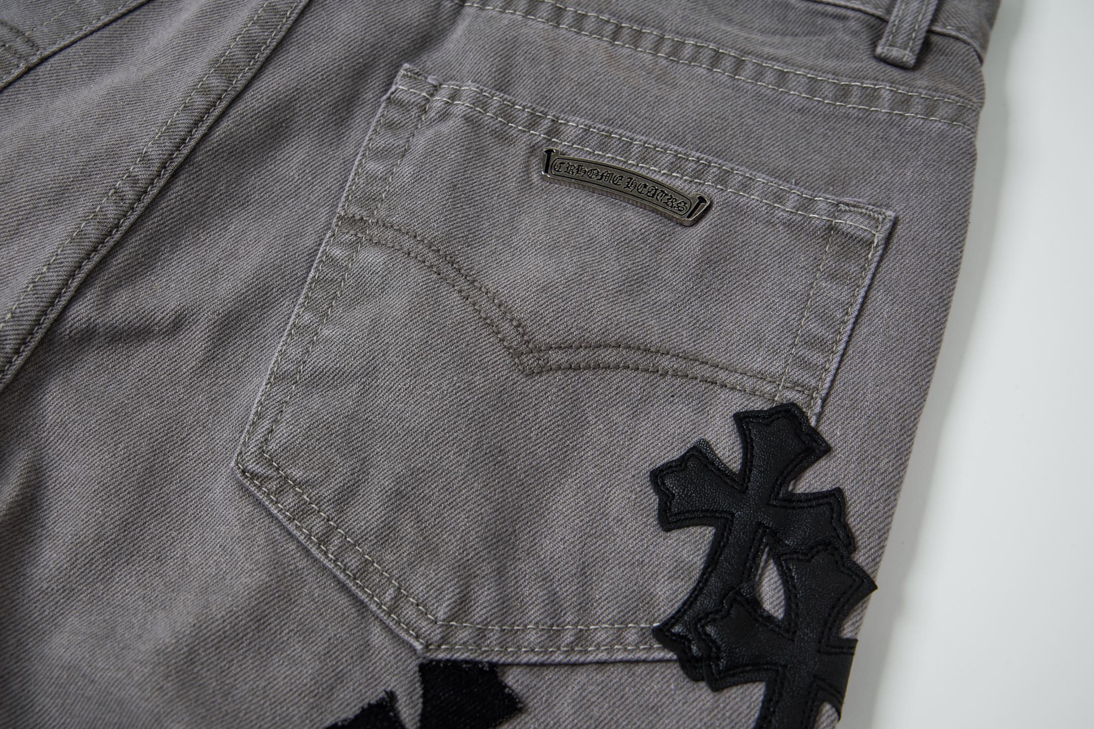 高版本Chrome hearts 克罗心 SexRecords系列展会限定牛王牛仔裤