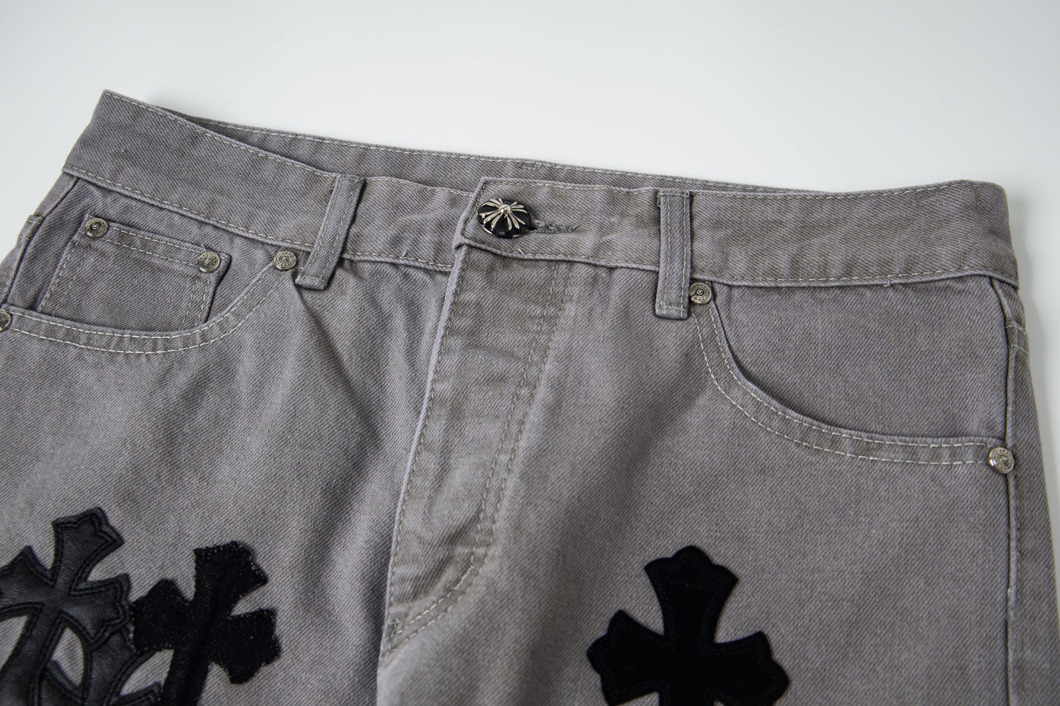 高版本Chrome hearts 克罗心 SexRecords系列展会限定牛王牛仔裤