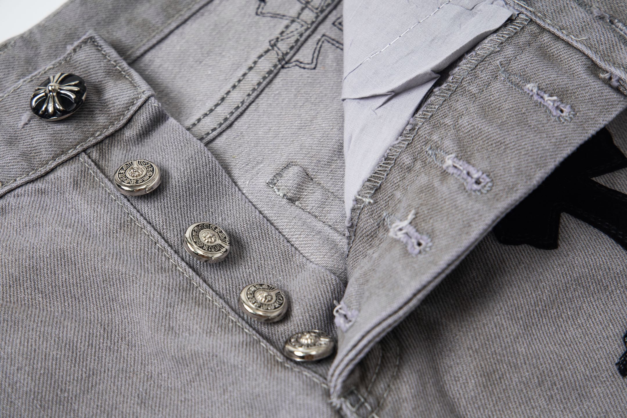 高版本Chrome hearts 克罗心 SexRecords系列展会限定牛王牛仔裤