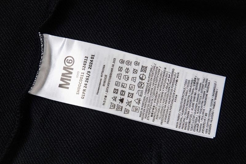 高版本MaisonMargiela/马吉拉 侧边数字印花连帽卫衣