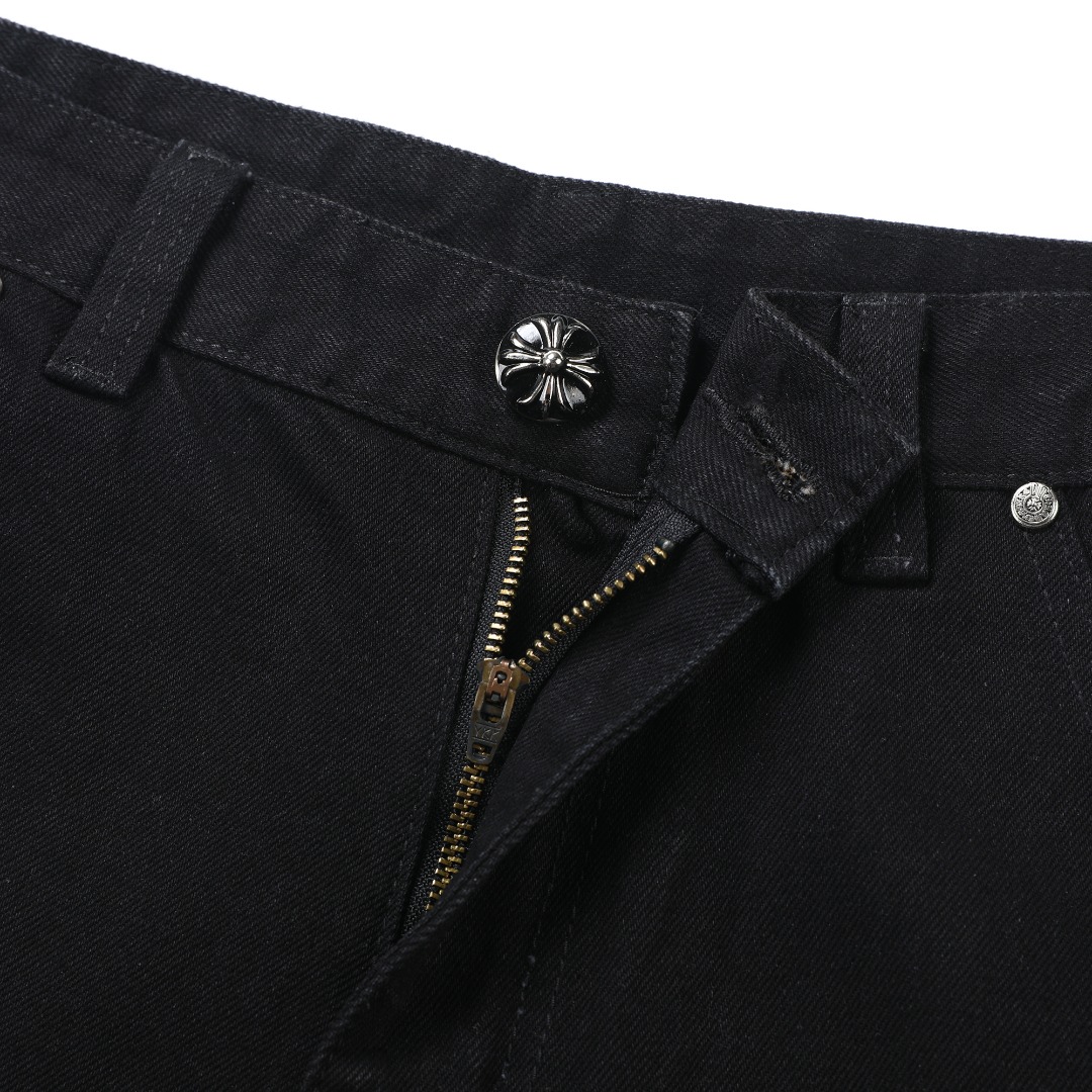高版本Chrome hearts 克罗心 SexRecords系列涂鸦伐木裤牛仔裤