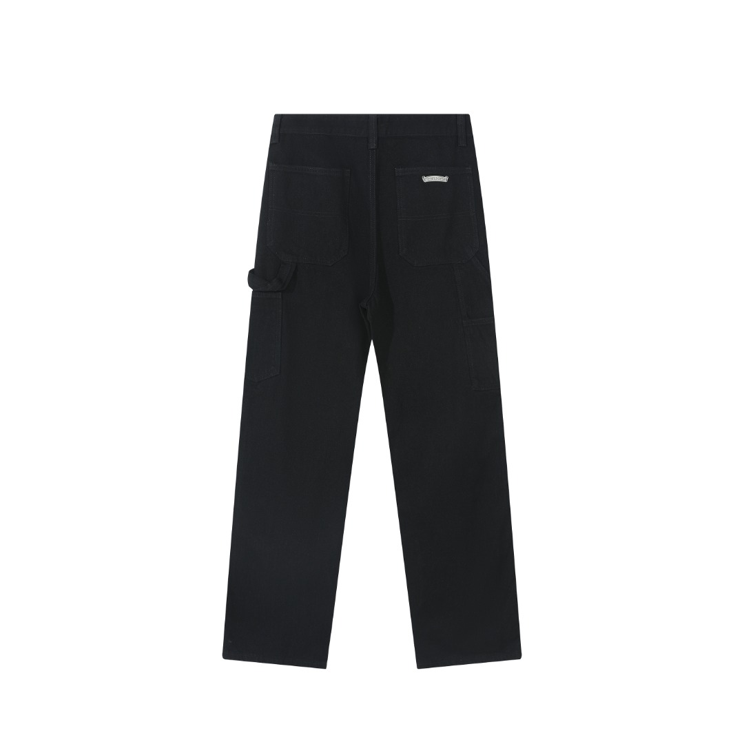高版本Chrome hearts 克罗心 SexRecords系列涂鸦伐木裤牛仔裤