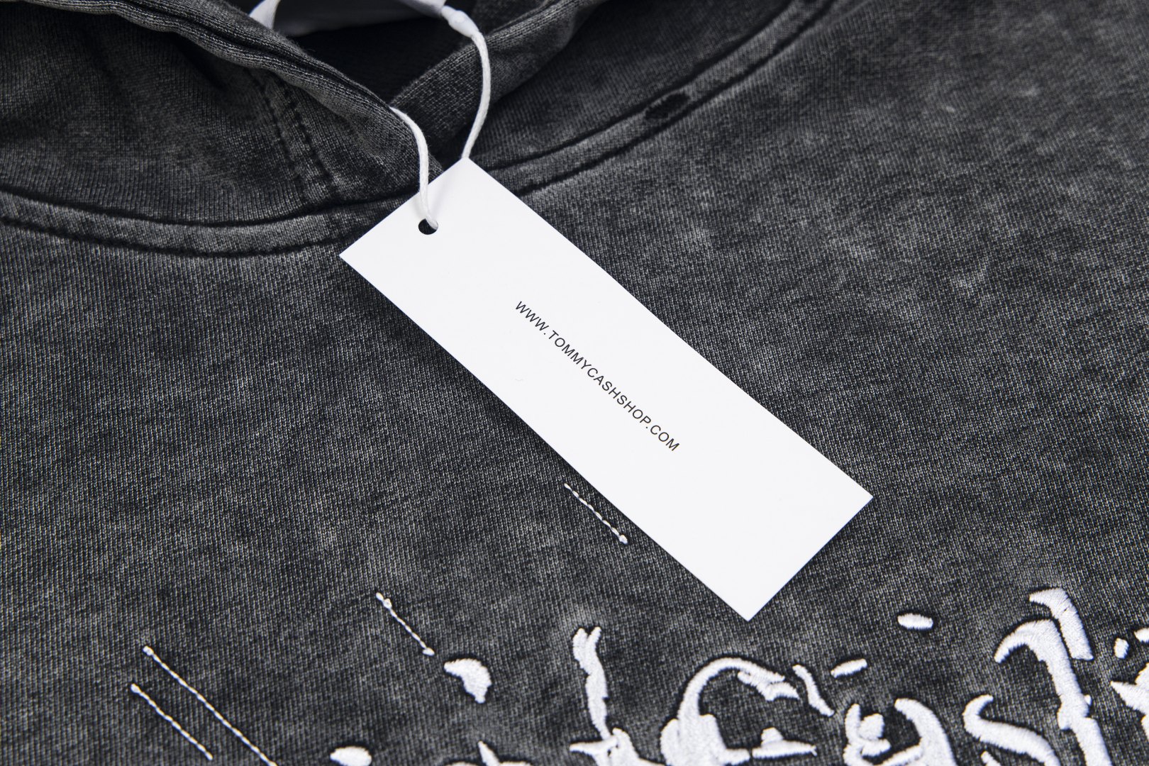 高版本MaisonMargiela/马吉拉 x Tommy Cash联名破洞连帽卫衣