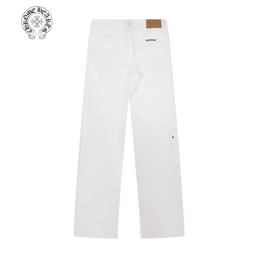 高版本Chrome hearts 克罗心 SexRecords系列展会限定牛王牛仔裤