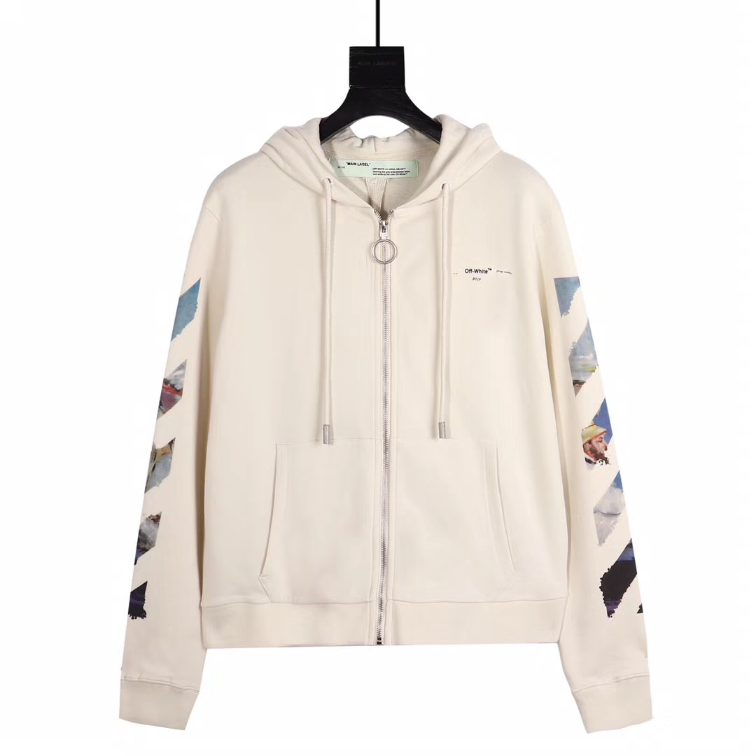 💰290
高版本OFF-WHITE C/O VIRGIL ABLOH 19ss莫奈油画箭头印花开衫外套,男女同款,经久不息的爆款。采用高克重纯棉毛圈面料,德国进口机器高清数码印花,环保级材料,色彩纯正,图䅁清晰,高温烫印加固印花,永不退色永不开裂!洗水吊牌等辅料标配,定制金属拉环,细节到位。os版型上身毫无压力
尺码:S-XL