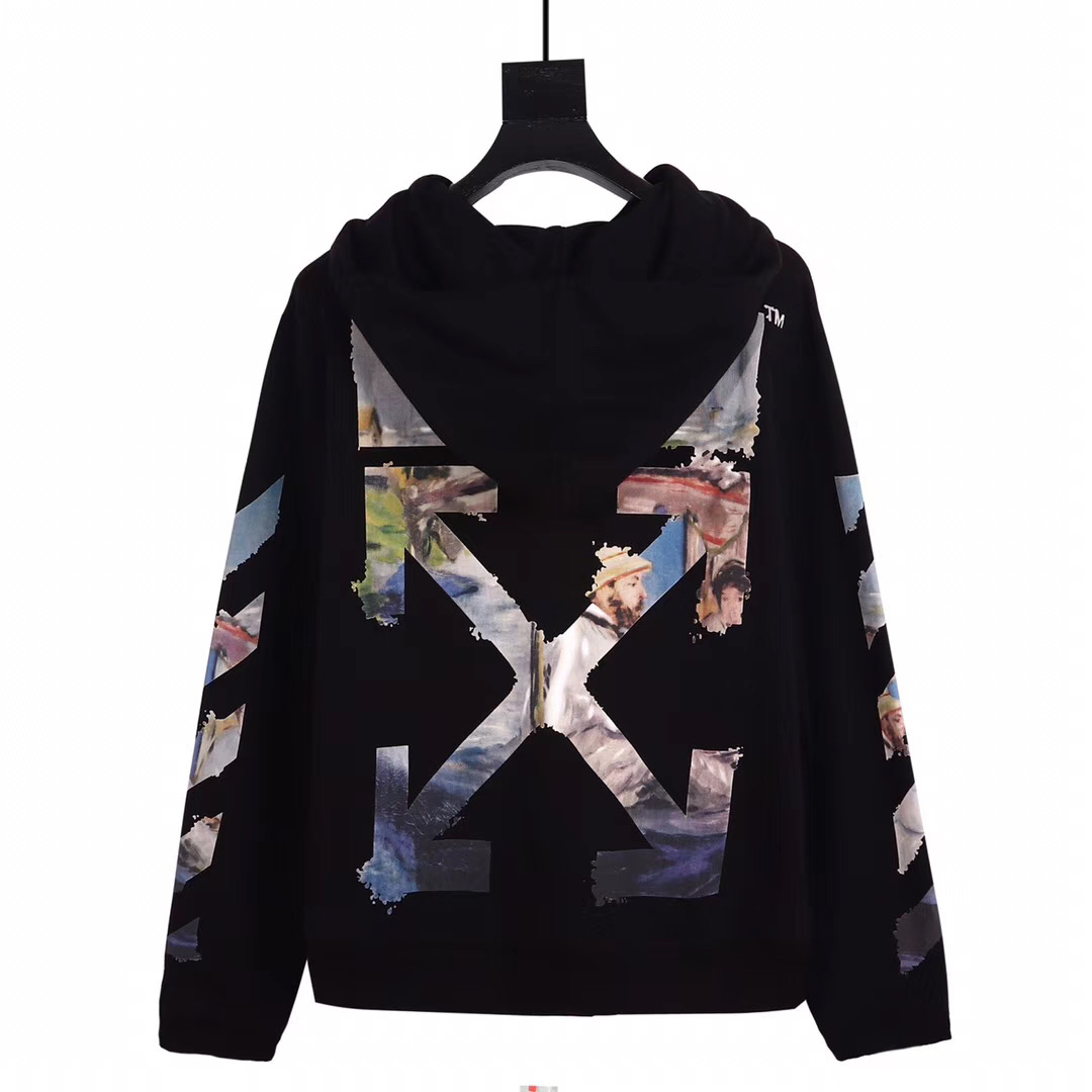 💰290
高版本OFF-WHITE C/O VIRGIL ABLOH 19ss莫奈油画箭头印花开衫外套,男女同款,经久不息的爆款。采用高克重纯棉毛圈面料,德国进口机器高清数码印花,环保级材料,色彩纯正,图䅁清晰,高温烫印加固印花,永不退色永不开裂!洗水吊牌等辅料标配,定制金属拉环,细节到位。os版型上身毫无压力
尺码:S-XL