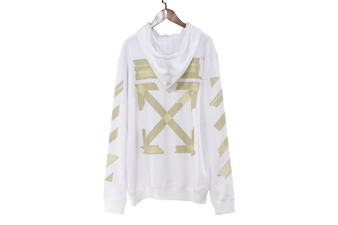 💰260
高版本OFF-WHITE C/O VIRGIL ABLOH 胶带箭头印花连帽卫衣,男女同款,经久不息的爆款。采用420g高克重纯棉毛圈面料,经过高温高压印花工艺,永不退色永不开裂。重叠印花具有层次感。定制字母帽绳、洗水吊牌等辅料标配,细节到位。os版型上身毫无压力
尺码:S-XL